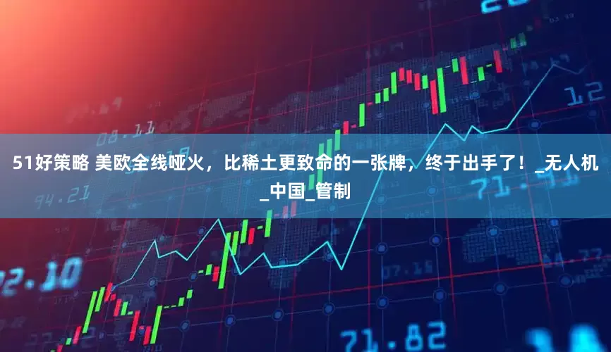 51好策略 美欧全线哑火，比稀土更致命的一张牌，终于出手了！_无人机_中国_管制